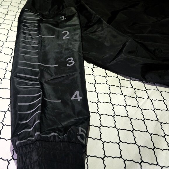 Men's Reflective Windbreaker Pullover Jacket Size Large NEW - Picture 4 of 7